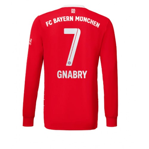 Fotbalové Dres Bayern Munich Serge Gnabry #7 Domácí 2022-23 Dlouhý Rukáv